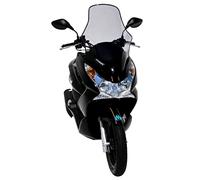 Windschild Hoch Scooter 125 PCX 2010/2013 ERMAX schwarz Klar