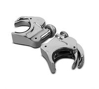 Windschild Klammern 39mm für Harley Davidson Dyna Super Glide T-Sport 01-03 Chrom