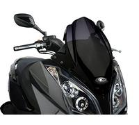 Windschild Puig V-Tech Sport schwarz für Kymco Downtown 125i, 300i ABS 09-14
