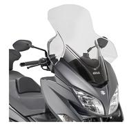 Windschutzscheibe GiVi transparent 590 x 670 mm mit ABE für Suzuki Burgman 400