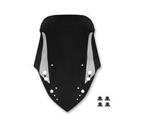 Windschutzscheibe Motorrad-Windschutzscheibe Für Yamaha X-MAX Xmax 300 XMAX300 X-MAX300 2017-2022, Zubehör Für Windschutzscheiben Windabweiser(Schwarz)