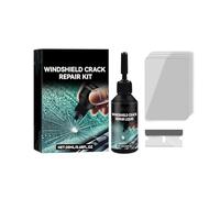 Windschutzscheibe Reparaturset, Verbesserter Glas Reparatur Flüssigkeit mit, Glas Reparatur Set zur Reparatur von Kratzern, Löchern, Spinnennetzen, Rissen und Sternförmigen Rissen (20ml)