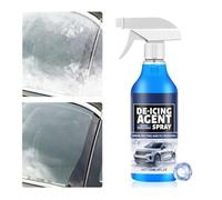 Windschutzscheiben-Enteisungsspray - 4fl.oz Eisentferner-Defroster | Frostschutz- | Schnell Wirkende Formel Zum Reinigen, Enteisen, Schmelzen Von Autofensterspiegeln, Schnee, Nicht Ätzend, Sic