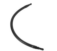 Windschutzscheiben Reparaturset 20cm Kunststoff für Scheibenwaschanlage | Universelles Schlauch Satz, Schwarz, für Fahrzeug und Transporter, Einfache Montage, Verbesserte Leistung