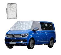 Windschutzscheibenabdeckung für VW T7, Externe Frontscheibenabdeckung mit Baumwolle Anti-Sonnenschutz Scheibenabdeckung Frontscheiben-Wickelabdeckung Frost Thermomatten Scheibenfrostschutz