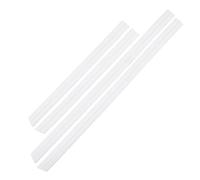 Winglet Diffusor Seitenschweller Für Toyota Für Land Für Cruiser LC200 LC300 Für Proda FJ150120 Auto Tür Seite Schutz Seite Sill Anti-Kollision Streifen(White 2x2)