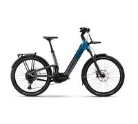 Winora SINUS FS X12 - 27.5 Zoll 800Wh 12K Wave/Fully - platinum/blue XL