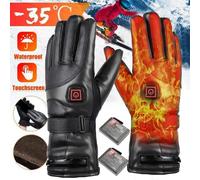 Winter Beheizte Handschuhe Warme Motorrad Elektrisch Heizhandschuhe Herren Damen