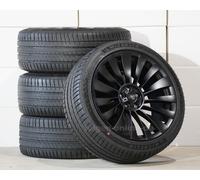 Allwetter Ganzjahres Kompletträder 20 Zoll MSW 37T gloss black für Tesla Model Y