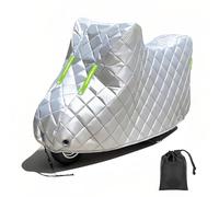 Winter-Motorradabdeckung für Honda FES 125 Pantheon 4T EIS-/Schnee-/hagelsicher Motorrad Abdeckungen mit Watte,Regen/UV/staubfest,mit Schnallen, Futter & Diebstahlverschluss,individuelle Größen