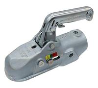 Winterhoff Kugelkupplung WW 350R AUSF. B f. Albe EM 350R AUSF. B Ø 50/51 mm rund Bohrungen 2 x 12,5 mm Zugrohr Zugkugelkupplung Kupplung Anhänger 05750