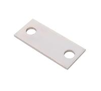 WINTERHOFF Unterlegplatte 70x30 mm für Zurrbefestigung ZBF 10-PO und ZBF 10-SD, Gegenplatte 3 mm stark aus verzinktem Stahl zur stabilen Montage von Zurrösen auf dem PKW-Anhänger