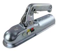 Schlegl Zugrohr ger. Deichsel FS10 1000kg rund 70mm 2500mm lang f. PKW Anhänger