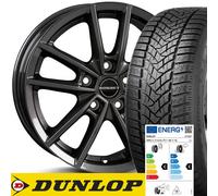 Winterräder 17 Zoll für Audi Q2 GA 215/55 R17 Winterreifen Dunlop Winter Sport 5