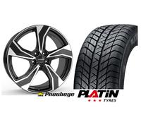 Winterräder 17" Zoll Kia Niro SG2 Dezent KB 7x17 ET50 Platin RP-70 215/55 RDKS
