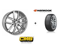 Winterräder 18 Zoll Golf 7 Golf 8 A3 Leon Octavia 4x CMS C28 + Hankook Reifen