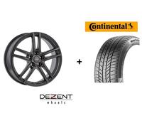 Winterräder Skoda Enyaq iV60 iV50 19" 4x Dezent TZ Graphit Felgen Hankook Reifen