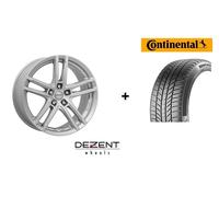Winterräder Skoda Enyaq iV80 iV80X iV85 iV85X ID.4 ID.5 4x Dezent Conti Reifen