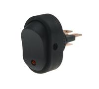 Wippschalter - Schalter ein/aus LED rot 12V 16A