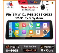 Wireless Apple Carplay 64GB Auto Nachrüstung für BMW X1 F48 EVO Rückfahrkamera