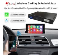 Wireless Carplay Android Auto Nachrüstung für AUDI A1 Q3 MMI3G 2014-2018 Navi