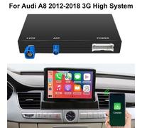 Wireless Carplay Android Auto Nachrüstung für Audi A8 2012-2018 mit 7"Bildschirm