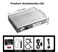 Wireless Carplay Android Auto Nachrüstung Kit für Audi A6L A7 2016-18 3G System