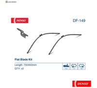 WISCHBLATT DF-149 FÜR PEUGEOT 308/SW/CC FORD CITROEN C4/II/LOUNGE DS49HD 1.6L