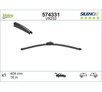 VALEO SILENCIO XTRM SCHEIBENWISCHER HINTEN FÜR SKODA FABIA II COMBI 545 OCTAVIA II 1Z OCTAVIA II COMBI 1Z5 VW CADDY III KASTEN 2K CADDY III KOMBI 2K MULTIVAN 5 7H 7E TOURAN 1T1 1T2 T5 BUS 7H T5 KASTEN 7H 03-15