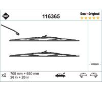 Wischblatt Scheibenwischer DAS ORIGINAL SET SWF 116365 für MERCEDES W639 VIANO