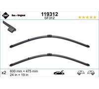 SWF Scheibenwischer 119312 Wischerblätter,Scheibenwischerblätter BMW,ALPINA,3 Touring E91,3 E90,D3 E90,D3 Kombi E91