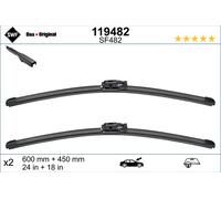 SWF Wischblatt Scheibenwischer DAS ORIGINAL SET 119482 für DACIA DUSTER RENAULT