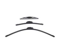 Wischblatt Scheibenwischer vorne und hinten Scheibenwischerblätter 650mm 340mm 250mm Wischerblätter Satz Waschanlage Frontscheibenwischer Scheibenwischblatt Heckscheibenwischer Blatt für Mokka X Trax