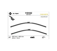 Wischblatt SWF 119102 DAS ORIGINAL AQUABLADE für VOLVO VOLVO ASIA, vorne