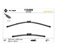 Wischblatt SWF Visioflex 119489, 700/650mm, Vorne, 2 Stück