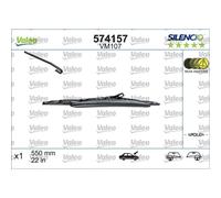 VALEO Silencio Wischer - VM107 - Optimal aerodynamisches konventionelles Original Wischblatt mit Spoiler - 550mm - Vorne - Beinhaltet: 1 Wischblatt - 574157