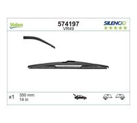 Wischblatt VALEO Silencio VR49, 350mm, Hinten, 1 Stück