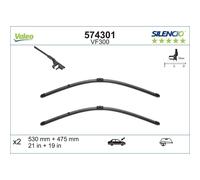 Wischblatt VALEO Silencio Xtrm VF300, 530/475mm, Vorne, 2 Stück