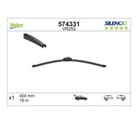 Wischblatt VALEO Silencio Xtrm VR252, 404mm, Hinten, 1 Stück