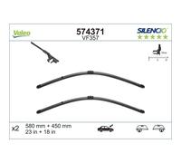 Wischblatt VALEO Silencio Xtrm VF357, 580/450mm, Vorne, 2 Stück