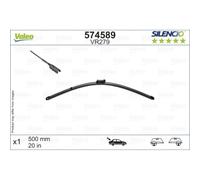 Valeo Silencio Flachbalkenwischer VR279 - Hinten - 500 mm - Originalersatz - 1 Wischerblatt - 574589