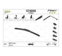 Wischblatt VALEO 575008 für Renault Ford Saab VW Citroën Fiat Seat Abarth BMW Kia
