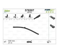 Wischblatt Valeo 578507 Hydroconnect für Audi Mercedes Benz Seat Skoda VW Vorne