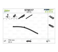 Valeo Hydroconnect Flachbalkenwischer HF75 - Vorne - 750 mm - einfache Montage - 1 Wischerblatt - 578517