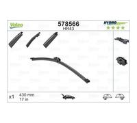 Wischblatt Valeo 578566 Hydroconnect Rear für Hinten