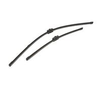 VALEO Silencio Wischer - VF411 - Leistungsstarke, hervorragende Sicht auf der Straße, einfache Montage - originale Flachblätter 650mm/425mm - Vorne - Set mit 2 Wischerblättern