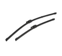 VALEO Silencio Wischer - VF938 - Leistungsstarke, hervorragende Sicht auf der Straße, einfache Montage - originale Flachblätter 550mm/400mm - Vorne - Set mit 2 Wischerblättern - 577938