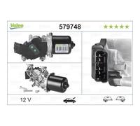VALEO Scheibenwischermotor Vorne (579748) für NISSAN Note