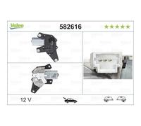 VALEO Wischermotor ORIGINAL TEIL 582616
