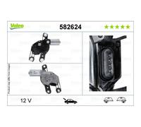 VALEO HINTEN Wischermotor für CUPRA Ateca (KH7) für SKODA CITIGO